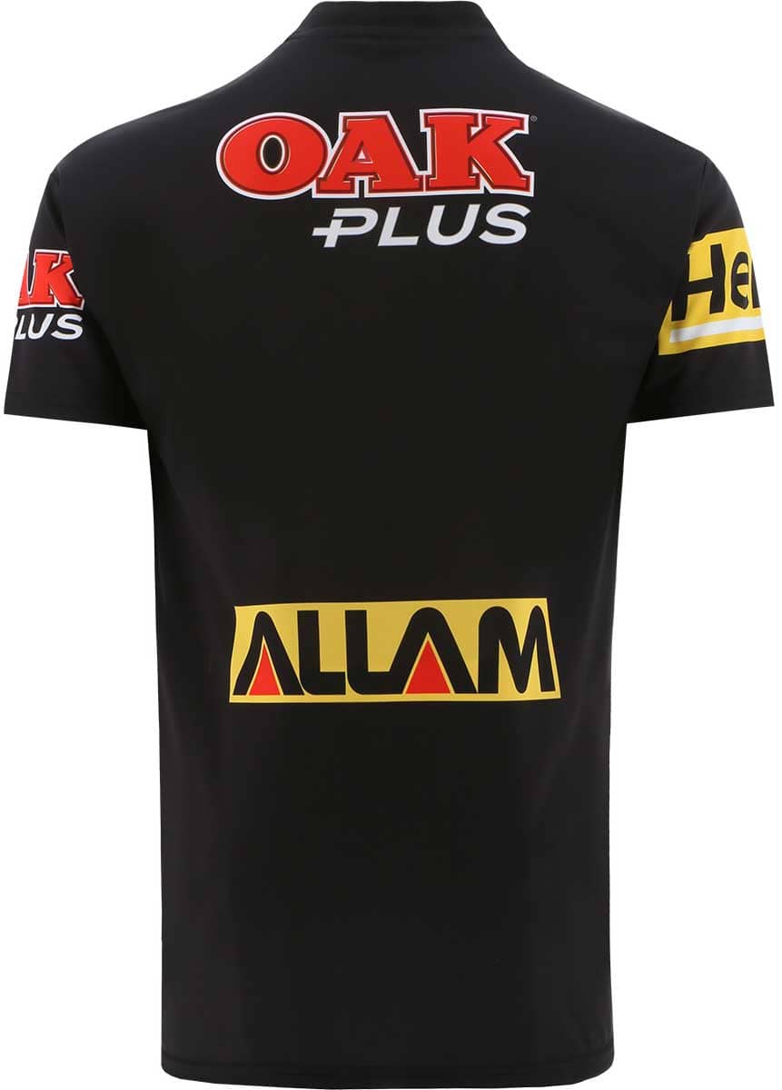 Penrith Panthers  Mens NRL Black Training Shirt