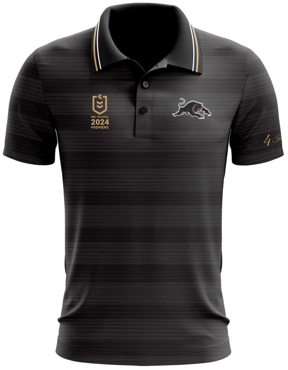 Penrith Panthers 2024 NRL Mens Premiers Polo Shirt