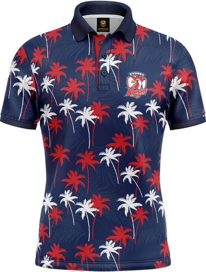 Sydney Roosters NRL Par-Tee Golf Polo Shirt