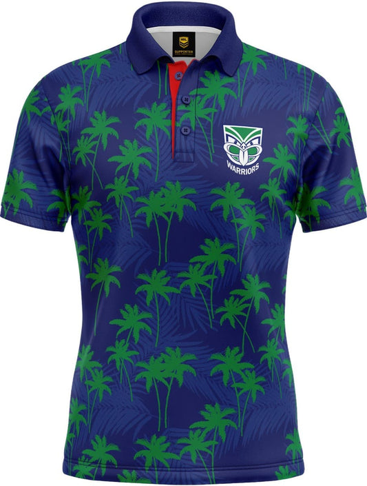 New Zealand Warriors NRL Par-Tee Golf Polo Shirt