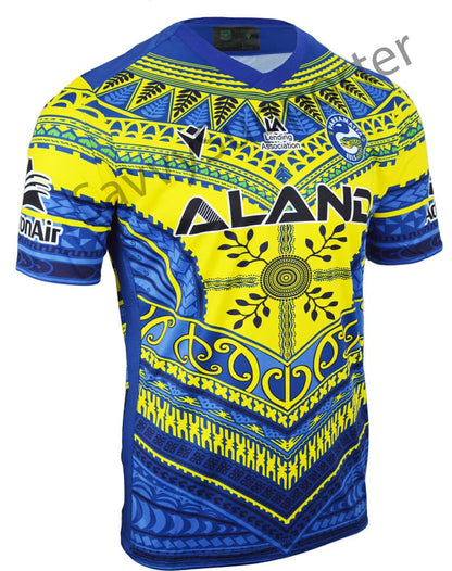 Parramatta Eels 2023 NRL Mens Pacifika Training Shirt