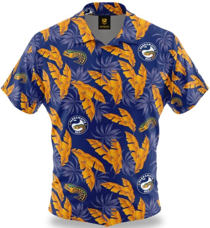 Parramatta Eels NRL Paradise Hawaiian Shirt