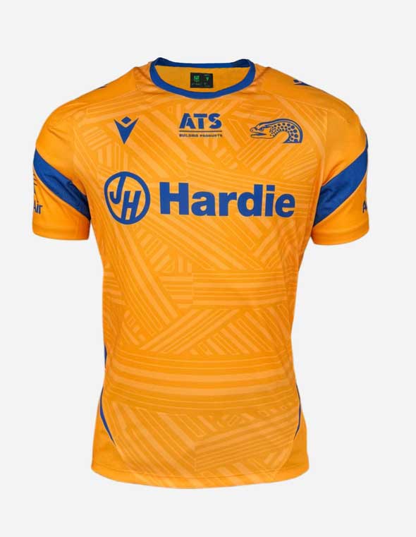 Parramatta Eels 2026 NRL Mens Yellow Staff Training shirt