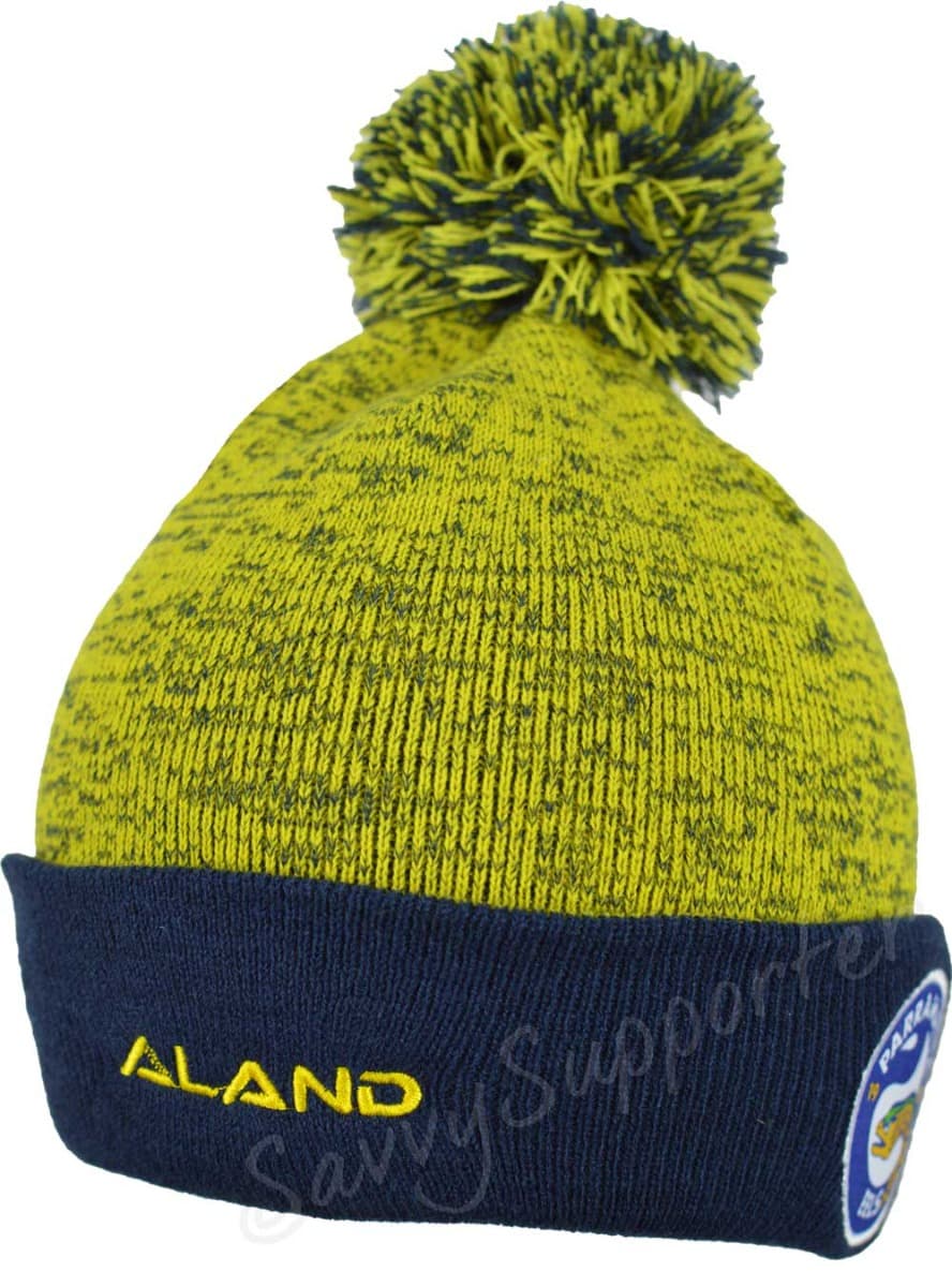 Parramata Eels Yellow Marle Bobble Beanie
