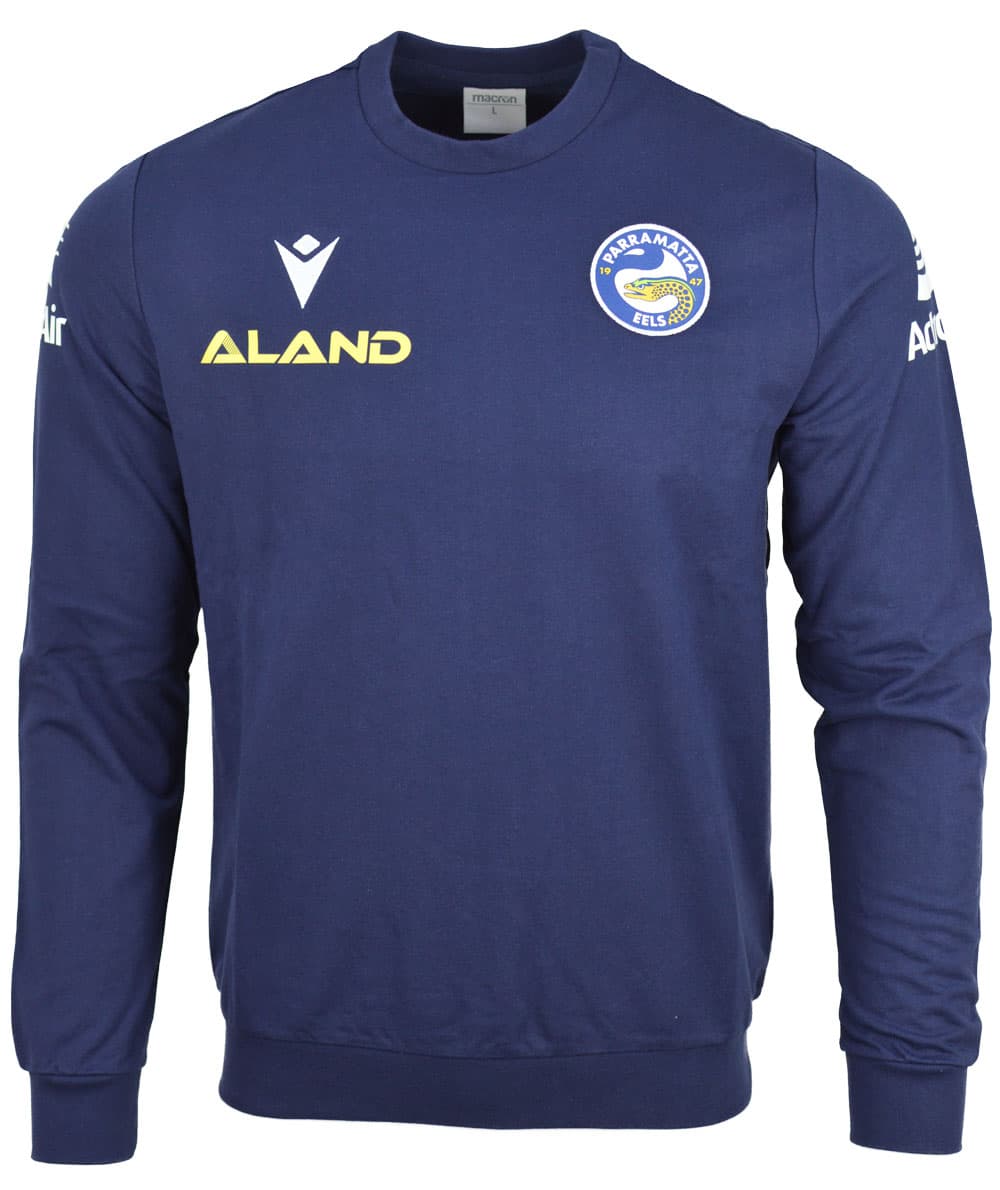 Parramatta Eels 2023 NRL Mens Travel Crew Jumper