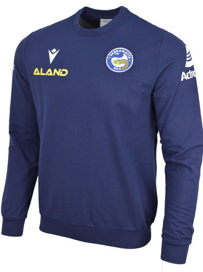 Parramatta Eels 2023 NRL Mens Travel Crew Jumper