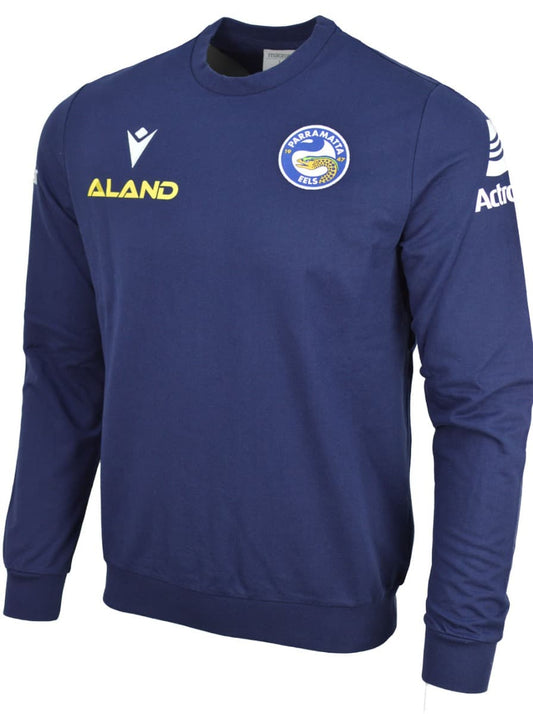 Parramatta Eels 2023 NRL Mens Travel Crew Jumper
