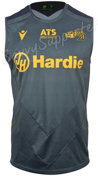 Parramatta Eels 2025 Mens NRL Grey Training Singlet