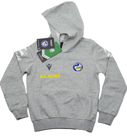 Parramatta Eels NRL Kids Grey Travel Hoody