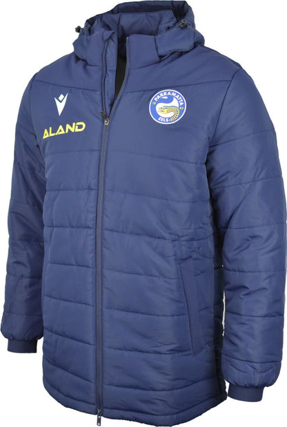 Parramatta Eels NRL Mens Travel Padded Jacket
