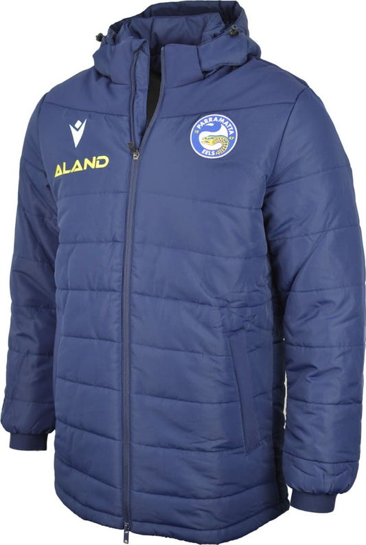 Parramatta Eels NRL Mens Travel Padded Jacket