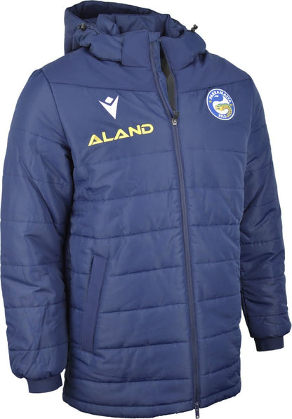 Parramatta Eels NRL Mens Travel Padded Jacket