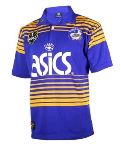 Parramatta Eels 1998 NRL Cotton Retro Jersey Heritage