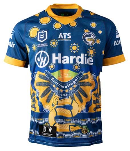 Parramatta Eels 2025 NRL Mens Indigenous Jersey