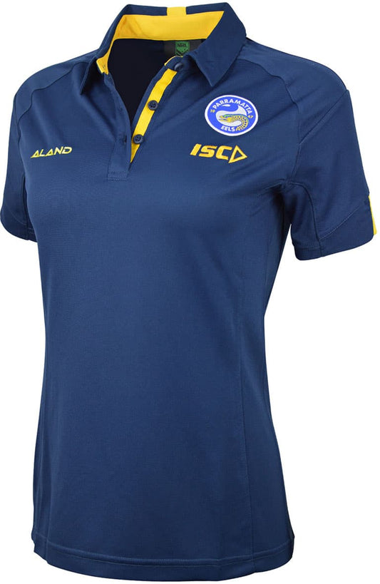 Parramatta Eels NRL Ladies Media Polo Shirt