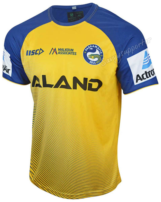 Parramatta Eels 2019 NRL Mens Gold Training Shirt