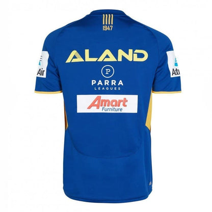 Parramatta Eels NRL Mens Marine Gold Training Shirt