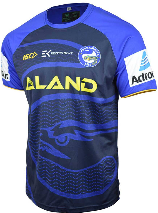 Parramatta Eels NRL Mens Navy Training Shirt