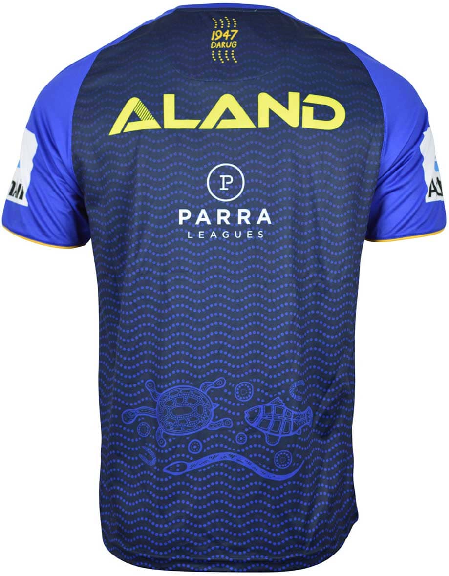 Parramatta Eels NRL Mens Navy Training Shirt