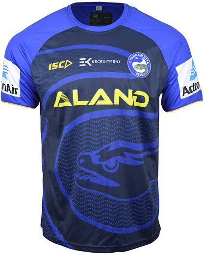 Parramatta Eels NRL Mens Navy Training Shirt