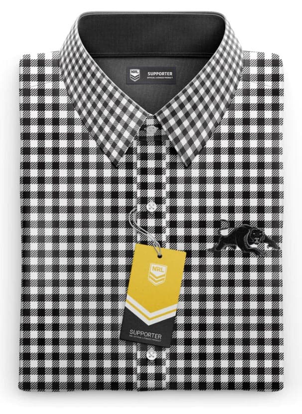 Penrith Panthers NRL Mens Dawson Business Shirt