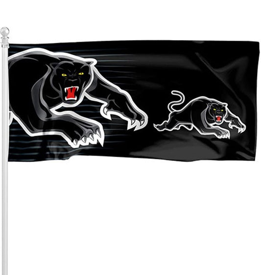 Penrith Panthers Pole Flag 180cm by 90cm