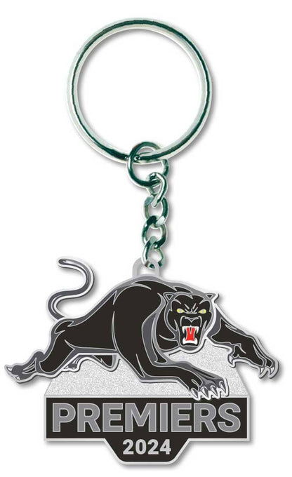 Penrith Panthers 2024 NRL Premiers Logo Keyring