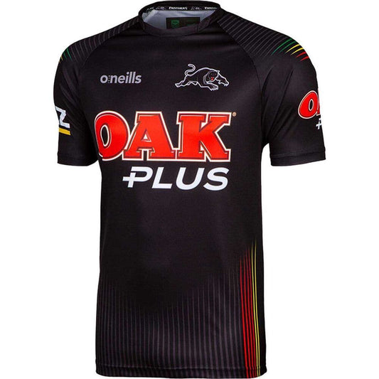 Penrith Panthers 2020 NRL Mens Black Training Shirt