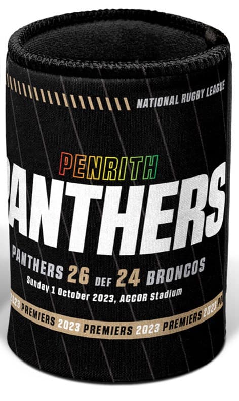 Penrith Panthers 2023 NRL Premiers Phase 1 Can Cooler
