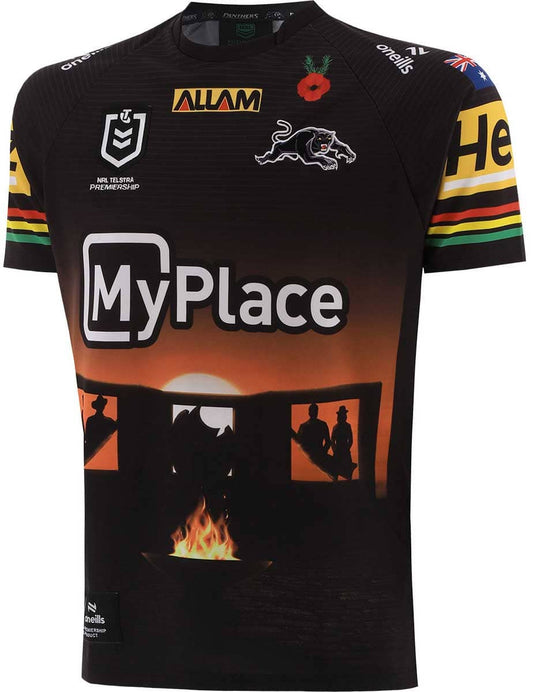 Penrith Panthers 2025 NRL Mens Anzac Jersey