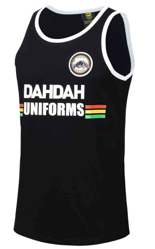 Penrith Panthers NRL Mens Retro Singlet