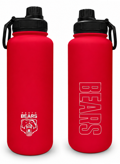 Perth Bears NRL 960ml Stainless Steel Drink Bottle
