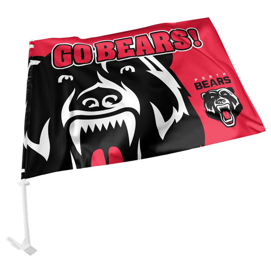 Perth Bears NRL Car Flag