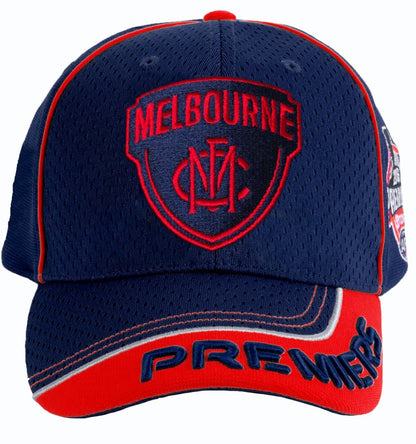 Melbourne Demons 2021 AFL P2 Navy Premiers Cap / Hat