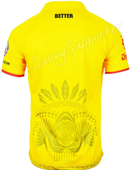 Papua New Guinea PNG Kumuls 2025 NRL Mens Team Polo Shirt