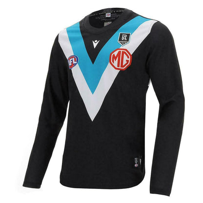 Port Adelaide Power Mens Long Sleeve Guernsey