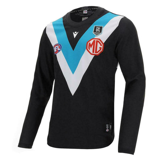 Port Adelaide Power Mens Long Sleeve Guernsey