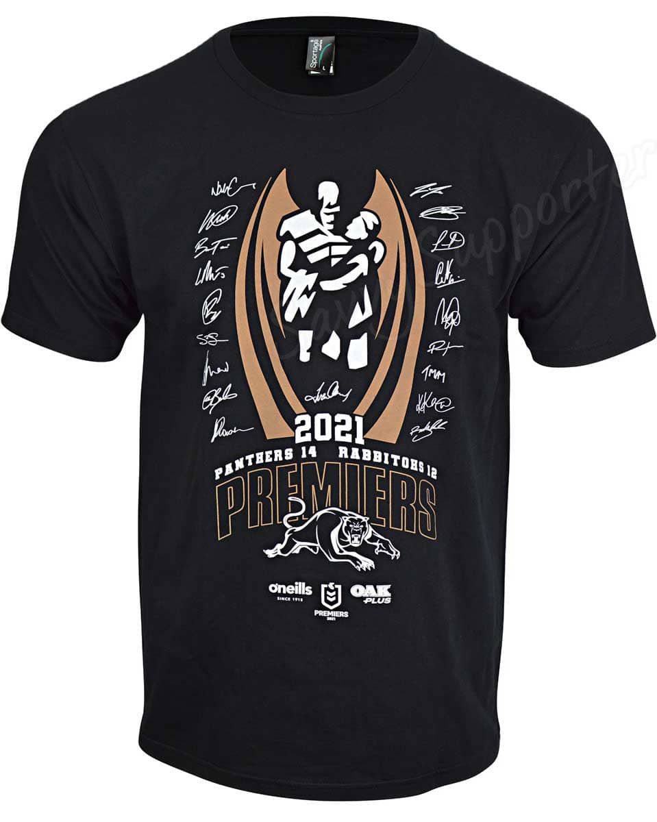 Penrith Panthers 2021 NRL Oneills Premiers Tee