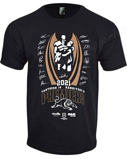 Penrith Panthers 2021 NRL Oneills Premiers Tee