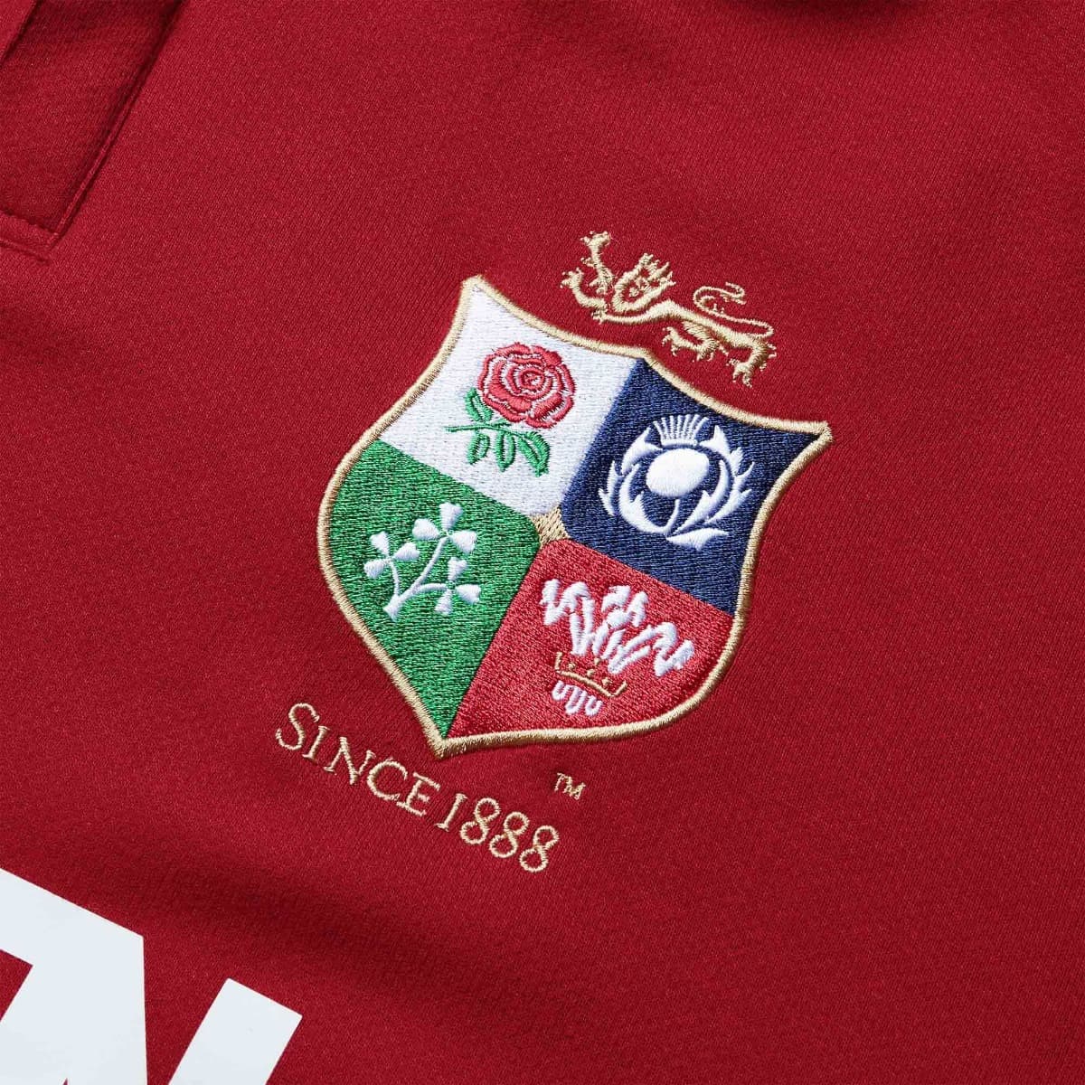 British & Irish Lions 2025 Rugby Union Mens Long Sleeve Classic Jersey
