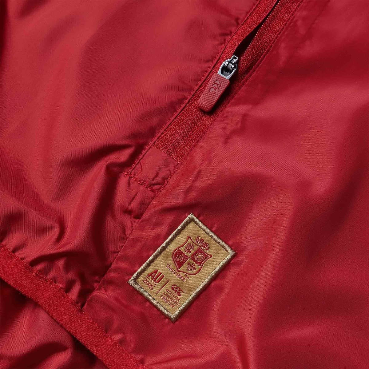 British & Irish Lions 2025 Rugby Union Mens Lightweight Rain Jacket
