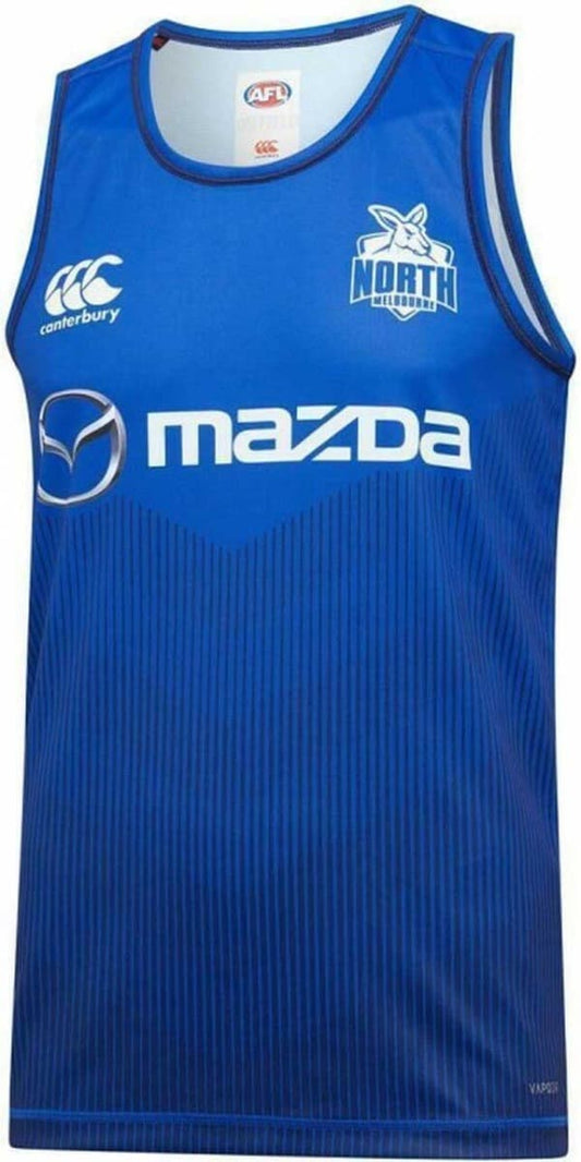 North Melbourne Kangaroos AFL Mens Training Singlet