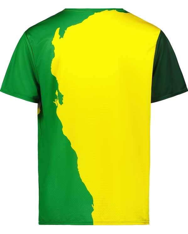 Australian Kangaroos Mens Gold Training Shirt