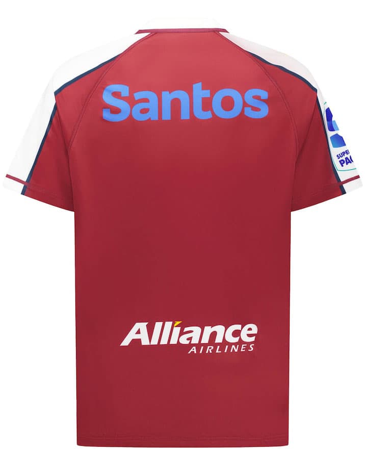 Queensland Reds 2024 Rugby Union Mens Home Jersey