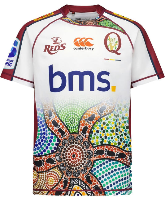 Queensland Reds 2024 Rugby Union Mens Indigenous Jersey