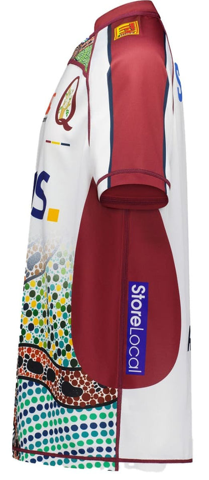 Queensland Reds 2024 Rugby Union Mens Indigenous Jersey