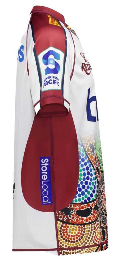 Queensland Reds 2024 Rugby Union Mens Indigenous Jersey