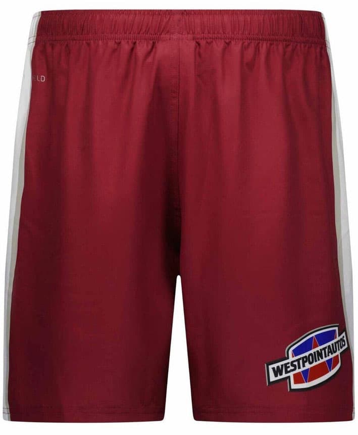 Queensland Reds 2024 Rugby Union Mens Maroon Gym Shorts