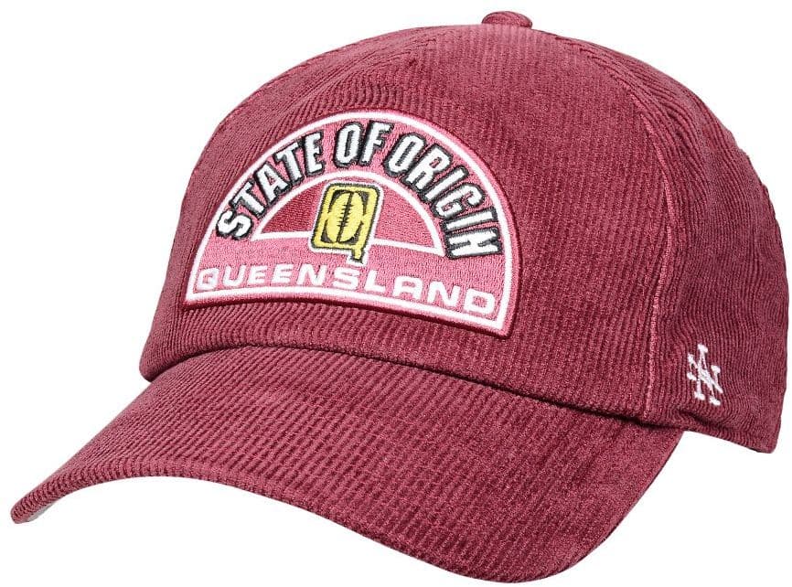 QLD Maroons 2025 Maroon Retro Corduroy Cap