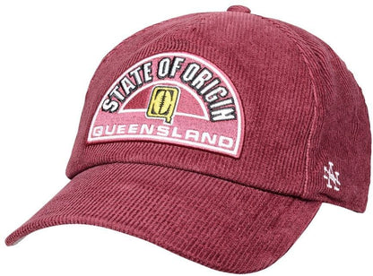 QLD Maroons 2025 Maroon Retro Corduroy Cap